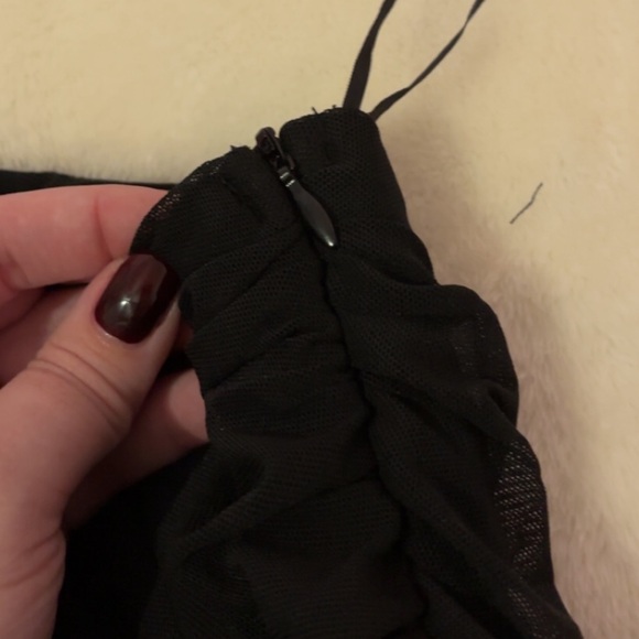 New Princess Polly Jocasta Black Mini Dress - Picture 11 of 12